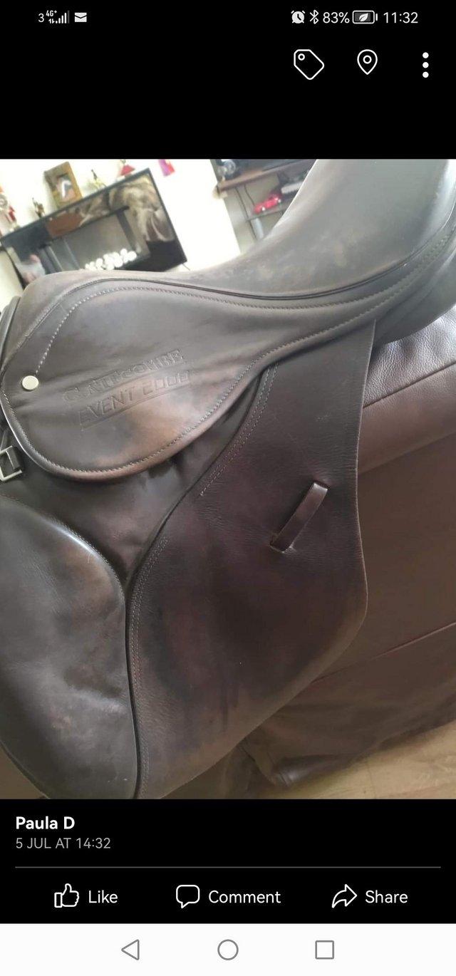 Preview of the first image of Gatcombe event 2000 saddle-used.
