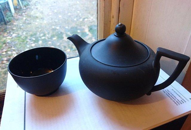 Preview of the first image of Wedgwood Jasperware Teapot.