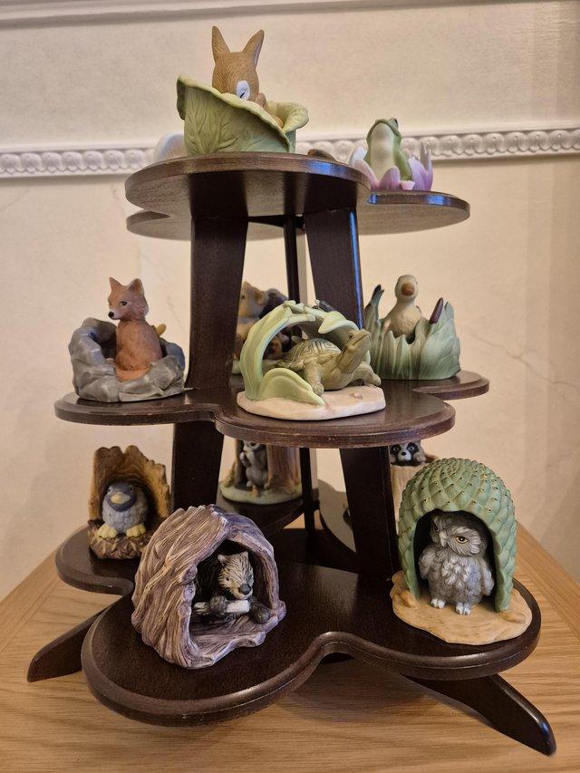 Woodland Surprises Hand Painted Fine Porcelain