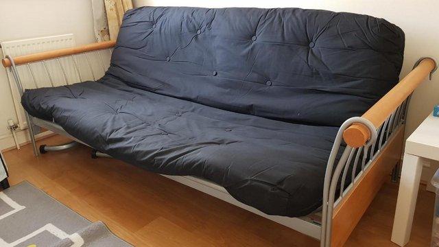 Preview of the first image of Double Sofa Bed in Good Condition.