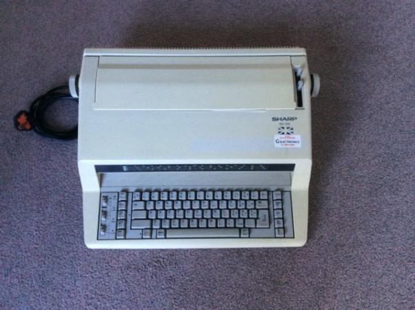 Image 1 of Sharp Electronic Typewriter Model XQ-315