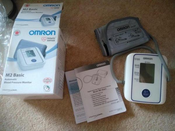 Image 2 of Omron upper arm blood pressure monitor