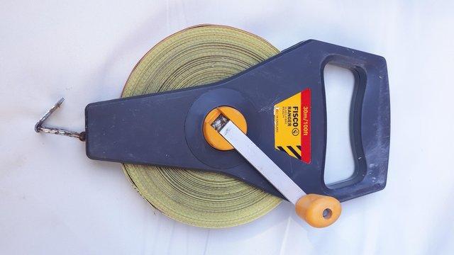 Image 1 of Fisco 30m/100ft measuring tape
