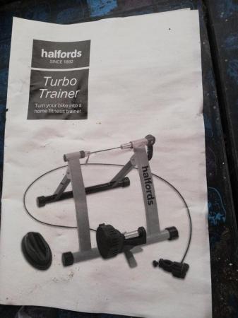 Image 2 of Halfords turbo trainer for bicycle