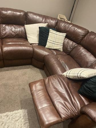 Image 3 of DFS Daytona 4 Seater Curved Power Plus Double Recliner