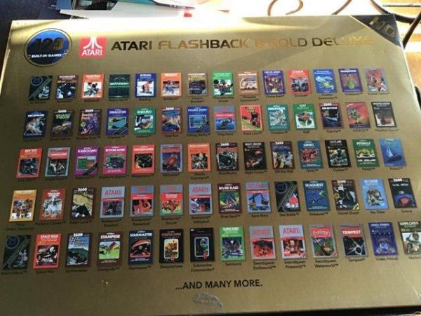 Image 2 of Atari flashback 8 gold deluxe with built in games