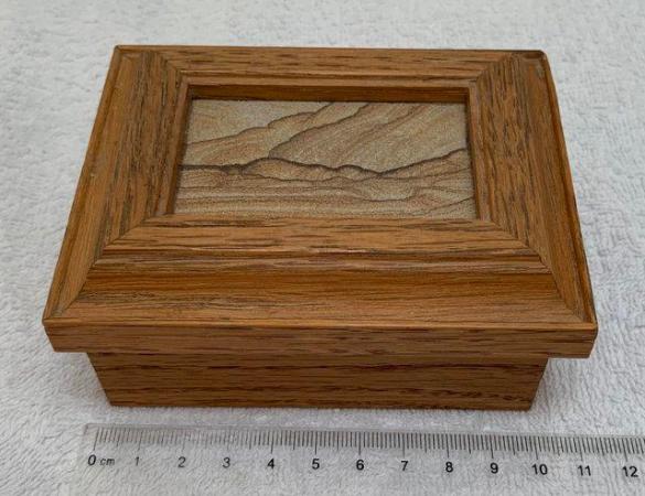 Image 3 of Wooden jewellery box . . . . .