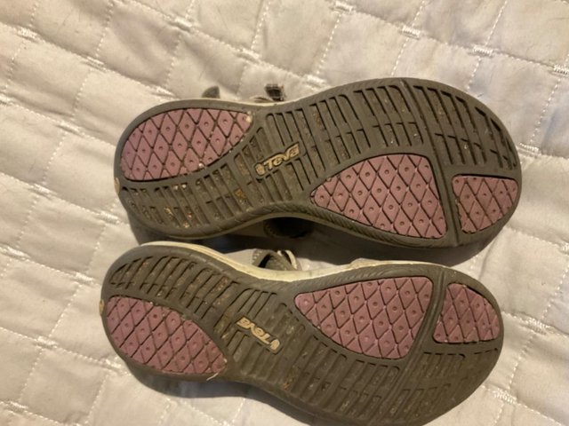 Preview of the first image of Teva women’s sandals size 4.