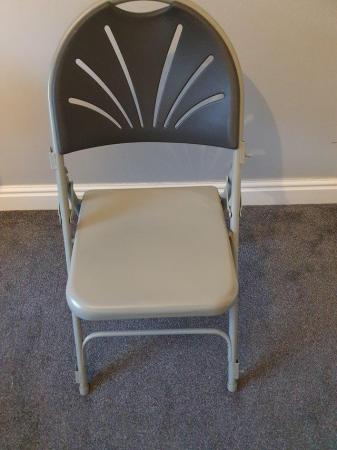 Image 1 of Folding chairs / stackable steel chairs