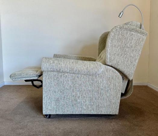Image 12 of WILLOWBROOK ELECTRIC RISER RECLINER GREY CHAIR ~ CAN DELIVER