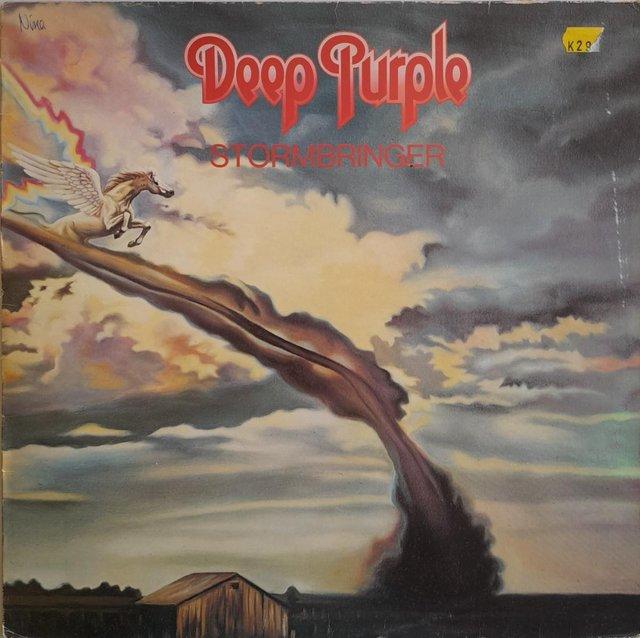 Preview of the first image of DEEP PURPLE ‘Stormbringer’ 1974 UK 1st press LP. NM/VG+/VG..