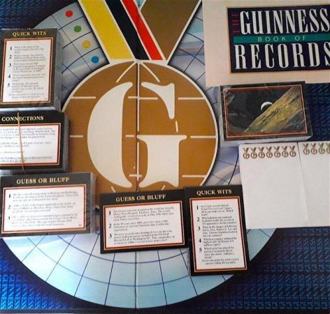 Image 2 of 1983 - GUINNeSS GAME OF RECORDS - COMPLETE - FAIR to GOOD