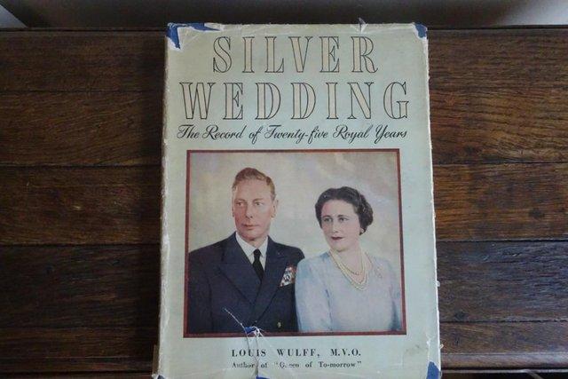 Preview of the first image of Silver Wedding and 25 years of George 6.