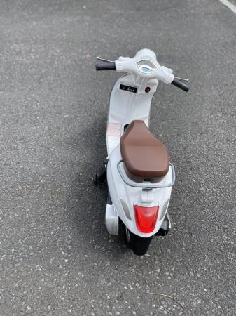 Image 3 of Child vespa style electric scooter