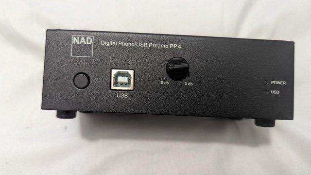Image 3 of NAD PP4 MM/MC Phono Preamp With USB Spares or Repairs