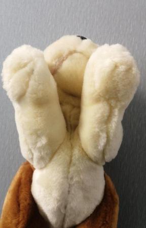 Image 7 of Keel Simply Soft Collection Puppy Dog Soft Toy.  Length 8".