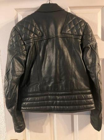 Image 3 of Ladies leather motorbike jacket 12 beautiful!