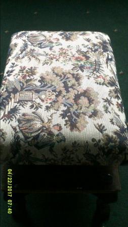Image 1 of Adjustable Foot Stool. Size L 19 W 12 H 11 inch