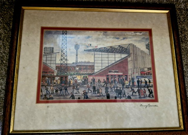 Preview of the first image of Signed Bramhall lane by Terry Gorman.