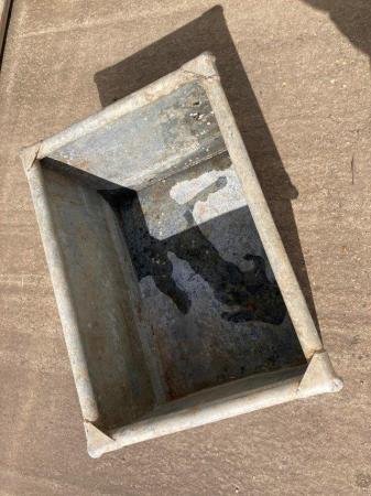 Image 3 of Galvanised metal farm water trough