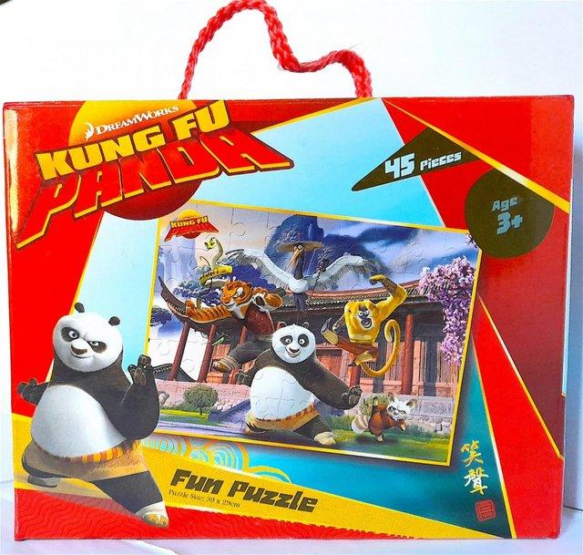 Preview of the first image of CHILD'S PUZZLE - KUNG FU PANDA - 3 + YEARS.