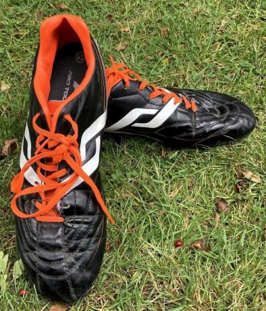 Image 2 of GREAT PRO TOUCH CLASSIC FOOTBALL BOOTS SIZE 8 RUGBY HOCKEY