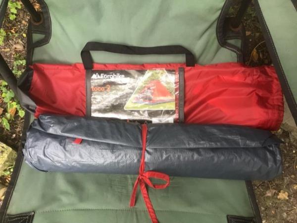 Image 2 of Eurohike 2 person tent red