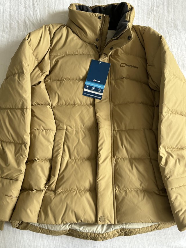 Preview of the first image of Berghaus rosthwaite reflect down coat ladies size 12.