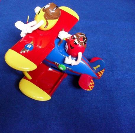 Image 2 of M &M's Barmstorming Plane Sweet/candy dispenser, collectable