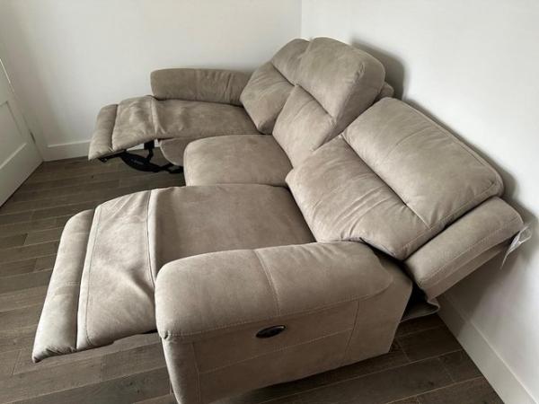 Image 2 of Furniture Village 'Touch 3 Seater electric recliner Sofa'