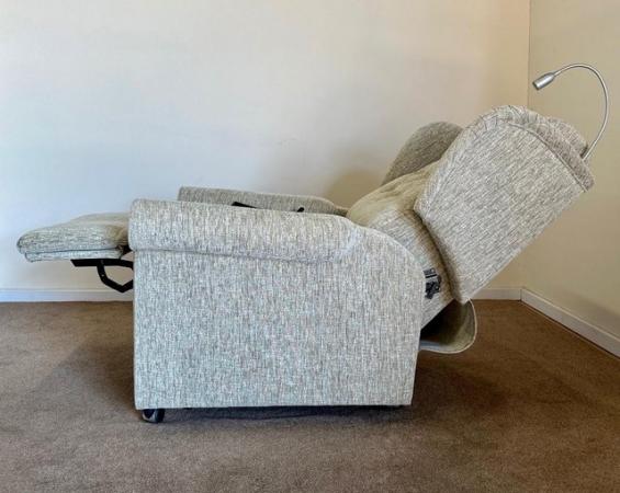 Image 13 of WILLOWBROOK ELECTRIC RISER RECLINER GREY CHAIR ~ CAN DELIVER