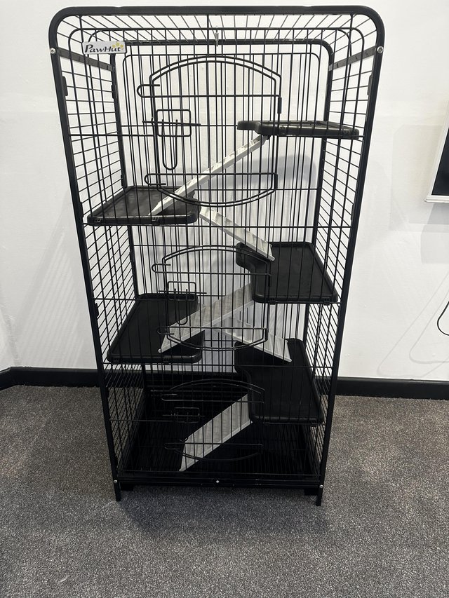 Preview of the first image of Pawhut large rat/chinchilla cage.