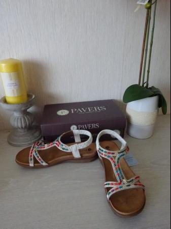 Image 5 of NEW IN BOX-PAVERS BEADED SANDALS