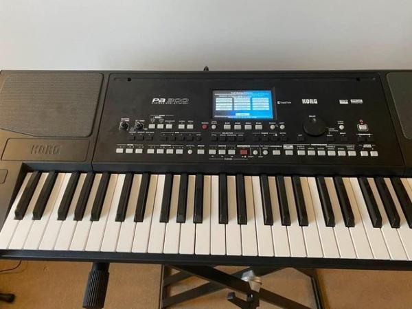 Image 1 of Korg PA300 personal arranger with stand