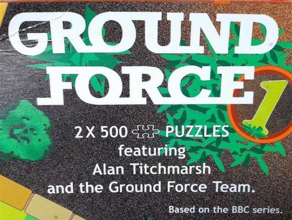 Image 2 of TWO PUZZLES in ONE - GROUND FORCE TEAM **