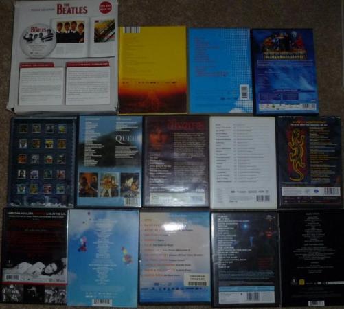 Image 2 of Joblot of Music DVD’s, around 17 in total