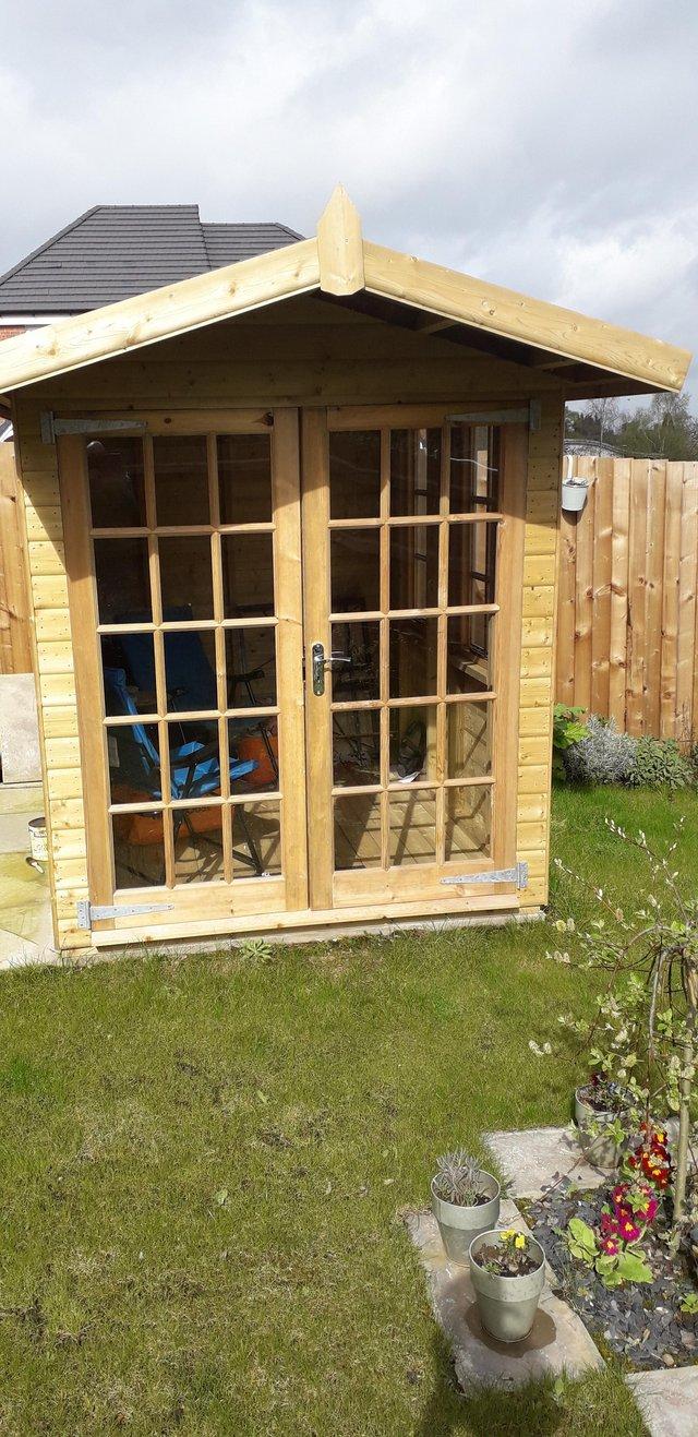 Preview of the first image of Log lap summerhouse brand new.