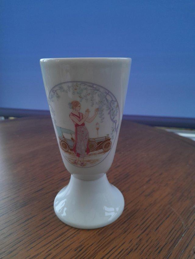 Preview of the first image of Limoges Bonhomme China goblet .....