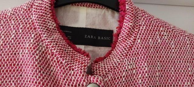 Image 3 of ZARA pink ladies jacket size L