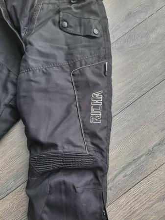 Image 1 of Motorbike jacket and pants size 10/12