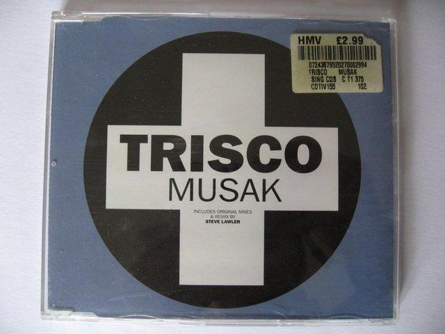Preview of the first image of Trisco  Musak - CD Single- Positiva– CDTIV-155.