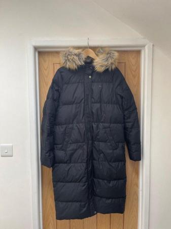 Image 1 of Tommy Hilfiger Durable Polyester Down Coat Size M