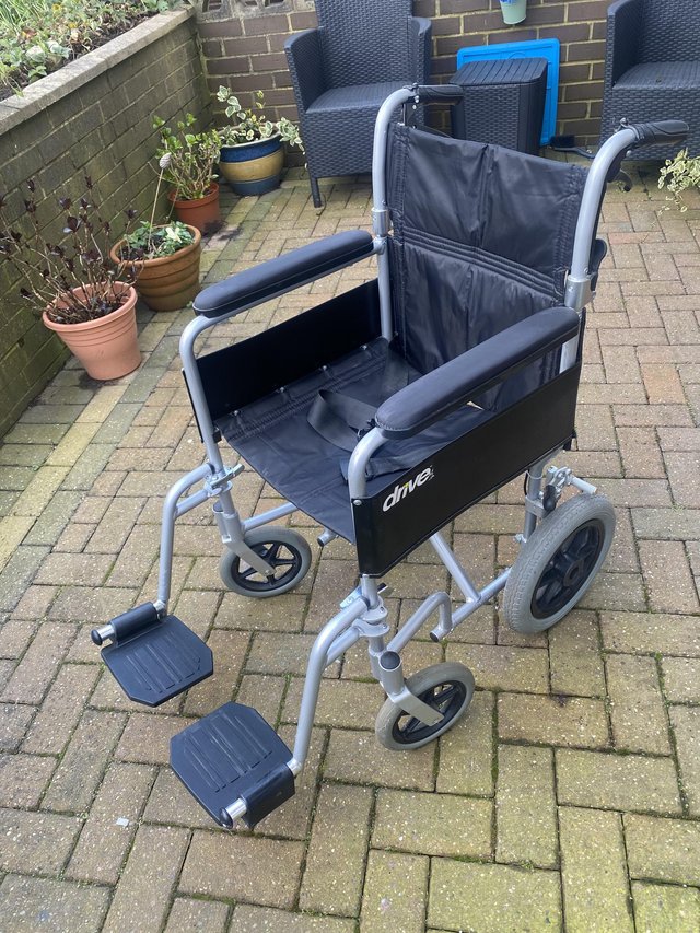 Preview of the first image of lightweight wheelchair small wheels.
