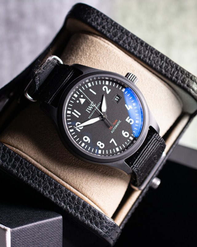 Preview of the first image of IWC Pilot Pilot’s Watch Automatic Top Gun Ceramic.