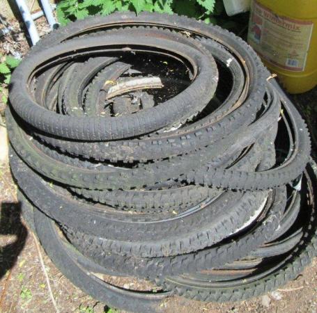 Image 2 of Recovered Tyres and tubes assorted sizes