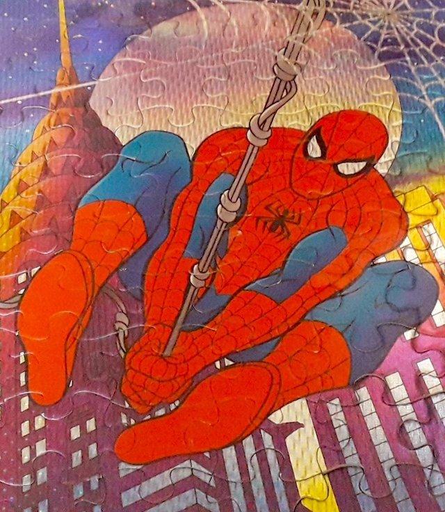 Preview of the first image of CHILD's PUZZLE - SPIDERMAN - MARVEL COMICS.