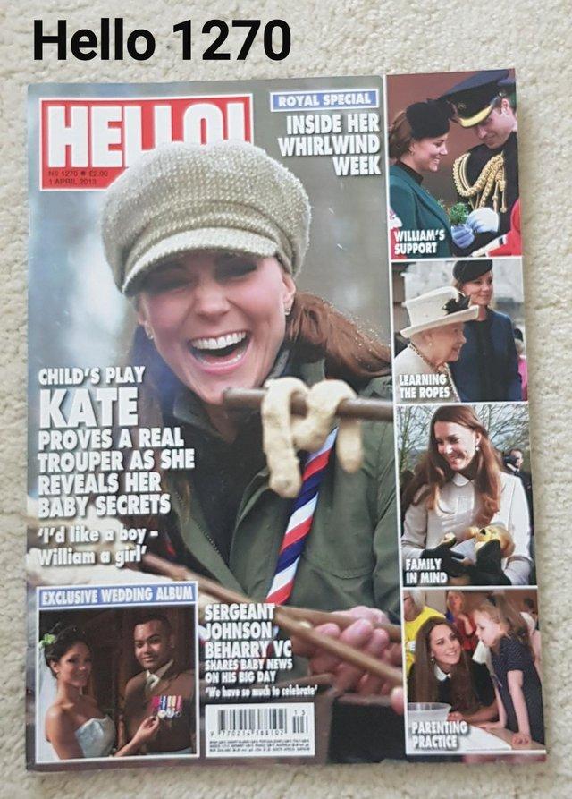 Preview of the first image of Hello Magazine 1270 - Kate - Inside her Whirlwind Week.