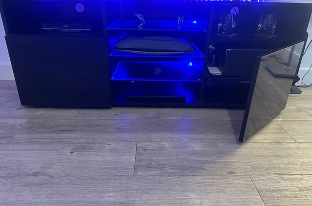 Preview of the first image of Black TV Stand LED Lights.