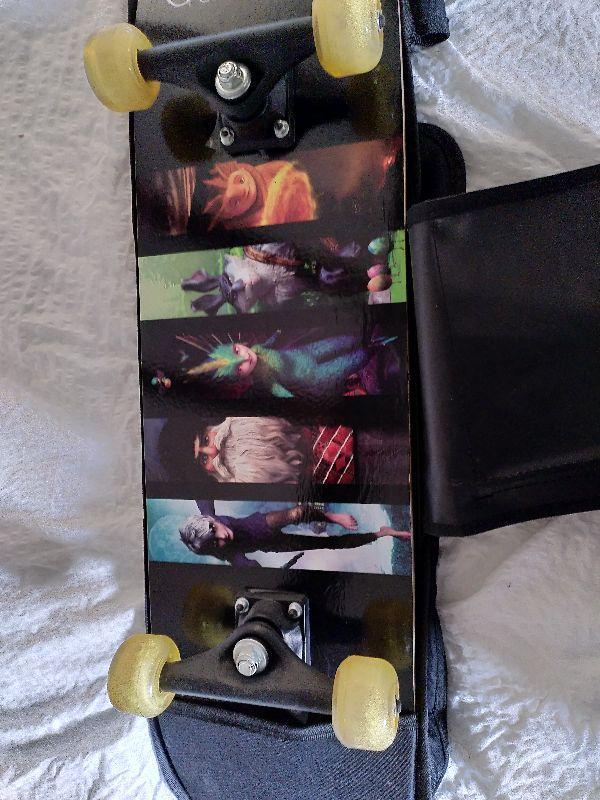 Preview of the first image of Dreamworks Rise of the Guardians Skateboard.