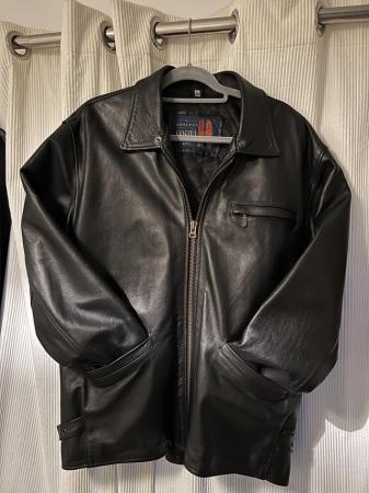 Image 3 of Men’s large vintage leather coat